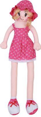 

VAISHNO Soft Spongy Hug-gable Cute Doll With Wear Shoes Frock Pink in New Design - 66 cm(Pink)