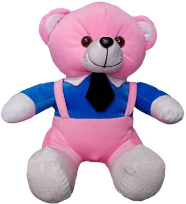 

VAISHNO Soft Spongy Hug-gable Cute Tie Teddy Bear in New Design - 38 cm(Pink)