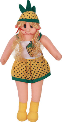 

VAISHNO Soft Spongy Hug-gable Cute Doll Frock Yellow in New Design - 52 cm(Yellow)