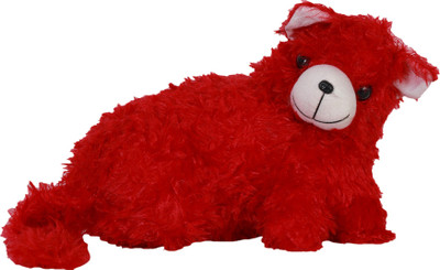 

VAISHNO Soft Spongy Hug-gable Cute Cat in New Design - 28 cm(Red)
