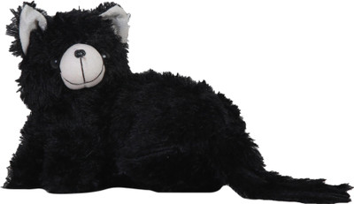 

VAISHNO Soft Spongy Hug-gable Cute Cat in New Design - 28 cm(Black)