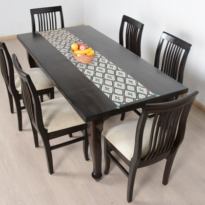 Raghuraj Lifestyle Multicolor 172 cm Table Runner(Cotton)