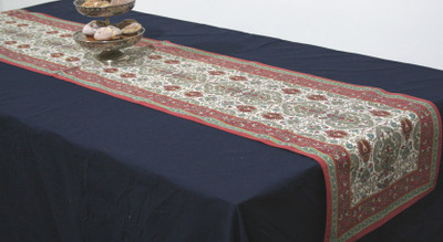 Raghuraj Lifestyle Multicolor 172 cm Table Runner(Cotton)