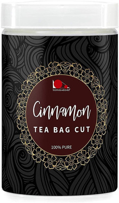 

looms & weaves Cinnamon Tea Bag Cut - 100 gm (Homestead Produce) Cinnamon Tea Blend Bags Plastic Bottle(100 g)