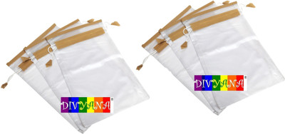 

DIVYANA Shoe Pouch(White)