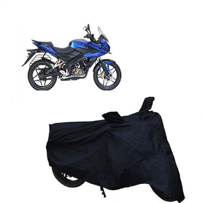 

kaaz Two Wheeler Cover for Bajaj(Pulsar AS 150, Black)