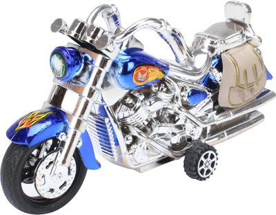 

BIG MONKEY TOYS Super Power Alloy Model Motorcycle Blue(Blue)