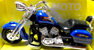 

WE-BLINK Scaled Model Moto Bike (Blue)(Blue)