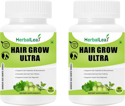

HerbalLeaf Hair Grow Ultra - Pack of 2(120 No)