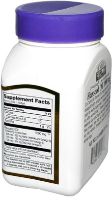 

21st Century 21st Century, Flaxseed Oil,(60 No)