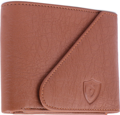 

Keviv Men Tan Artificial Leather Wallet(7 Card Slots)