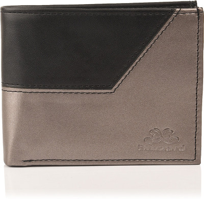 

Blizzard Men Grey, Black Artificial Leather Wallet(6 Card Slots), Black;gray