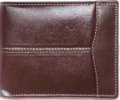 

KASIA Men Casual Brown Genuine Leather Wallet(8 Card Slots)