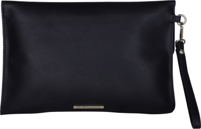 

BC BG Women Black Artificial Leather Wallet