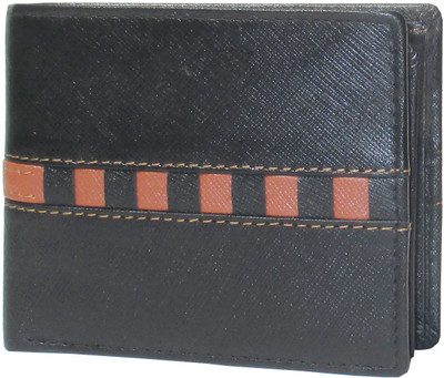 

Zubron Men Casual Black Artificial Leather Wallet(7 Card Slots), Zublk043
