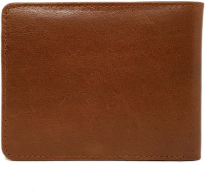 

Wildland Men Formal Tan Genuine Leather Wallet(6 Card Slots)