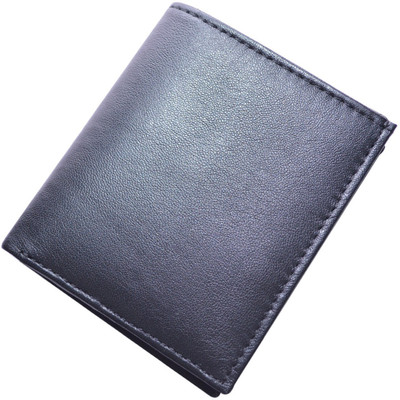

Knott Men Formal Black Genuine Leather Card Holder(8 Card Slots)