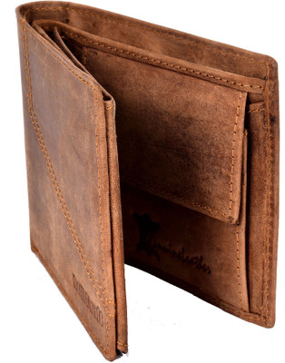

Bull Kraft Men Brown Genuine Leather Wallet(6 Card Slots), Brown-05