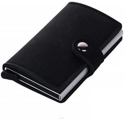 

Cell Escape Men Casual Black Artificial Leather Card Holder(3 Card Slots)