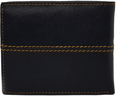 

Wildland Men Casual Black Genuine Leather Wallet(12 Card Slots)