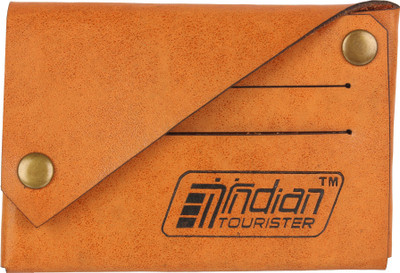 

Indian Tourister Girls Tan Artificial Leather Wallet(2 Card Slots)