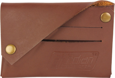 

Indian Tourister Boys Brown Genuine Leather Wallet(2 Card Slots), Dark brown