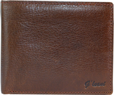 

G'leani Men Casual Tan Genuine Leather Wallet(7 Card Slots)