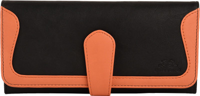 

Blizzard Women Casual Black Artificial Leather Wallet(6 Card Slots), Black;pink