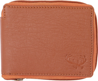 

VITO Men Casual Brown Artificial Leather Wallet(3 Card Slots), Tan