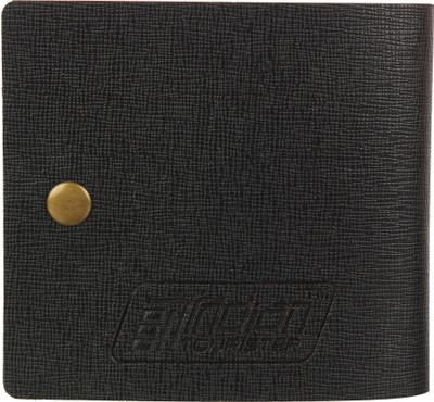 

Indian Tourister Boys Black Artificial Leather Wallet(2 Card Slots), Black;red