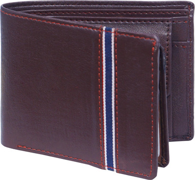 

TITOS Men Casual Brown Artificial Leather Wallet(8 Card Slots)