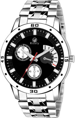 Rizzly Stylish Chronograph Pattern Watch - For Men