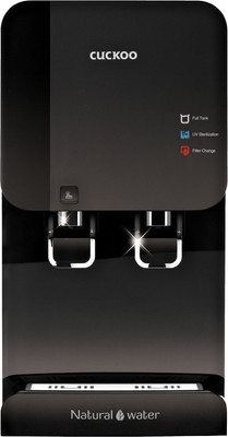 

Cuckoo Dual Oasis with Dual Faucet 7.2 L RO + UV Water Purifier(Black)
