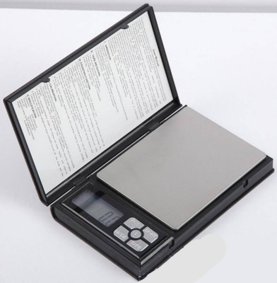 Tool Cut Notebook Digital Pocket Weighing 500g Scale Black Weighing Scale(Black)