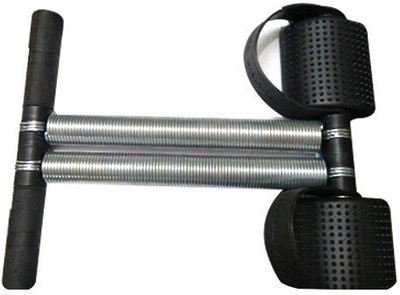 

Khargadham TUMMY TRIMMER exercise & fitness with double spring Ab Exerciser(Black)
