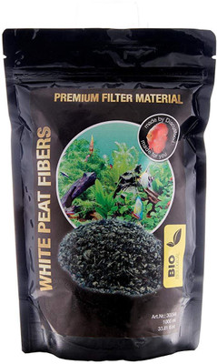 

DISCUSFOOD DISCUSFOOD White Peat Fibers, Premium Filter Material- 1L Undergravel Aquarium Filter(Biological Filtration for Fresh Water)