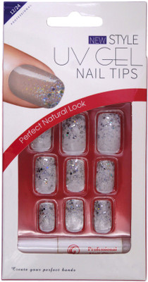 One Personal Care artificial nail White(Pack of 24)