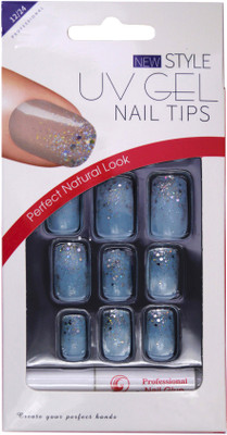 

One Personal Care artificial nail Blue(Pack of 24)