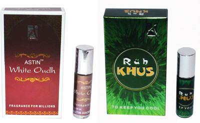 

Astin White Oudh & Ruh Khus Floral Attar(Dehn el oud)