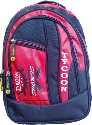 

FASHION BAZAAR INDIA TYCOON BVB TYCOON RED SCHOOL BAG 30 L Backpack(Multicolor), Black;red