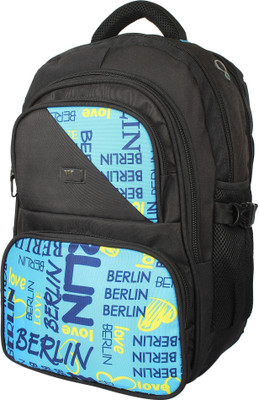 

Roshiaaz Lightweight Canvas Laptop Backpack Travel Rucksack Computer Bag Daypack for School, Sports and Outdoor, 500 L Backpack(Blue, Black), Black;blue