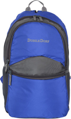 

Dussledorf Blue and Gray School backpack 20 L Backpack(Blue)