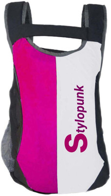 

Stylopunk Sports Bag , Gym bag , Collage Bags 20 L 1 L Backpack(Pink, Black)