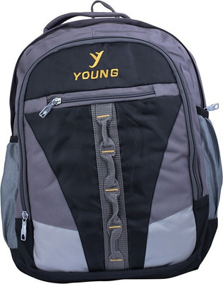 

Young Backpack for 18-inch (Grey-Black ) 4.5 L Backpack(Grey, Black)