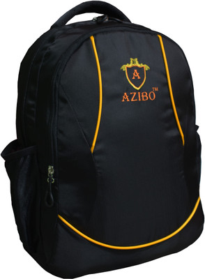 

Azibo Rider Waterproof 25 L Backpack(Black), Black & yellow