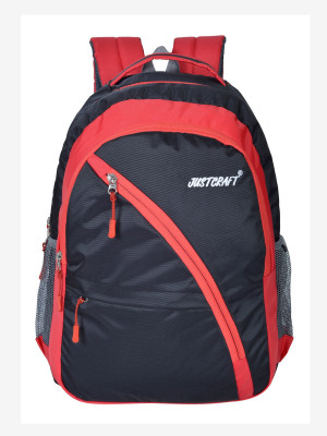 

Justcraft INNOVA 30 L Backpack(Multicolor), Black;red