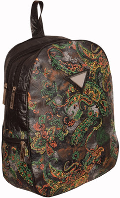 

Ashrin's Tohfa Combo Of 2 Bag 15 L Backpack(Brown), Green
