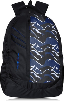 

Adamson DG PRINTS 28 L Backpack(Black), Black and blue