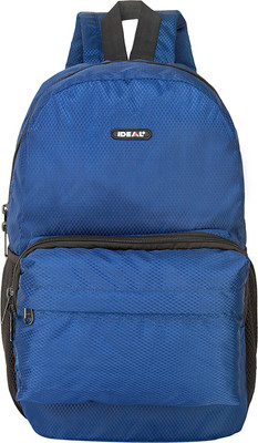 Ideal Meded Light Weight School/ Travel Bag, 15 L Backpack(Blue)