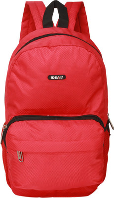 

Ideal Meded Light Weight School/ Travel Bag, 15 L Backpack(Red)